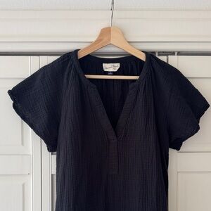 Universal Thread Black Gauze Dress